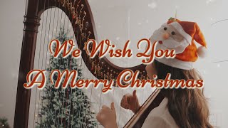 We Wish You a Merry Christmas - Harp Cover - Easy Celtic Harp Music