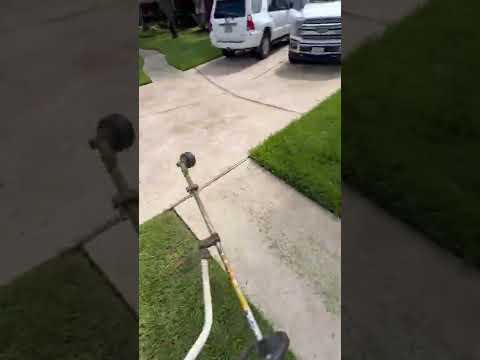 Yeeha #edgetube #lawncare #trimming