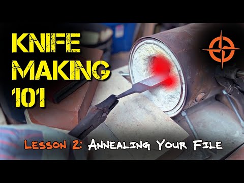 How to Make a Mora Knife From an Old File | Annealing Your File | DIY Bushcraft Blade