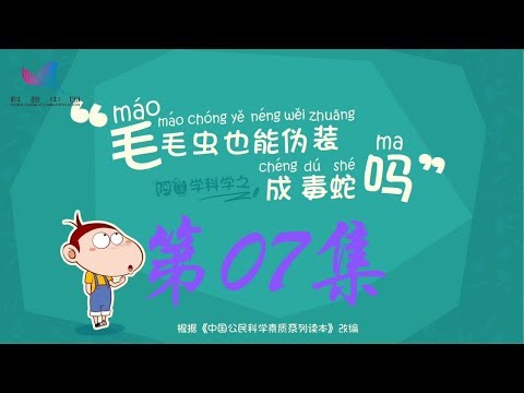 阿U学科学 第07集 毛毛虫也能伪装成毒蛇吗