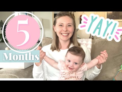 5 Month Old Baby Update | Meet Gigi | Baby Milestones + Development