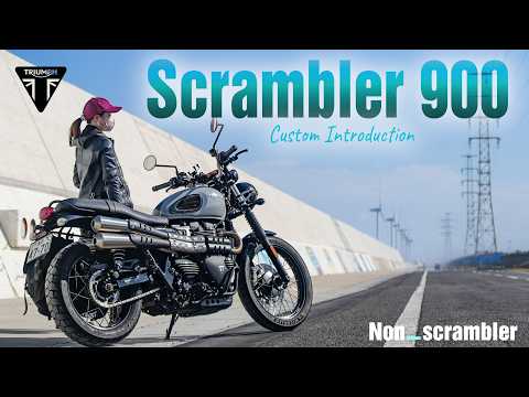 【My proud motocycle】 Triumph Scrambler 900 Non_scrambler♪