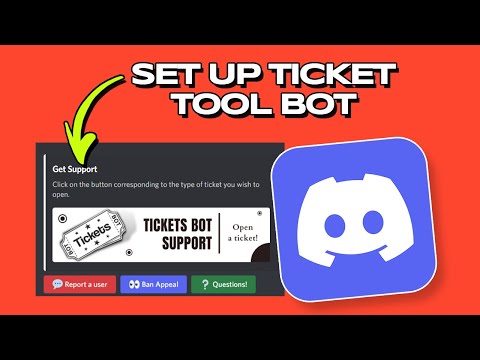 How to Set Up The Ticket Tool Bot