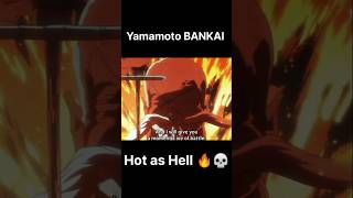 Yamamoto BANKAI Hot as Hell 🔥💀🥵 #blech #bankai #yhwach #yamamotovsyhwach #edit #anime