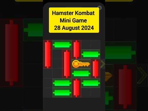 Hamster Kombat Mini Game 28 August 2024 #hamsterkombat #minigame