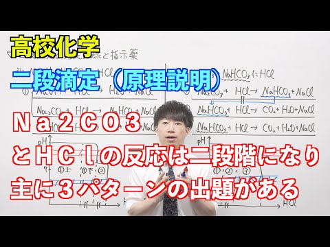 【高校化学】講習#01-1 〜二段滴定（原理説明）〜