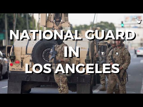 National Guard deployed in Los Angeles #LARiots #Riot #GeorgeFloyd #BLM