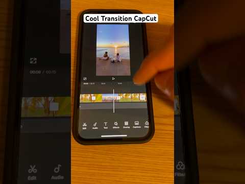 COOL TRANSITION without any EFFECTS in CapCut Tutorial