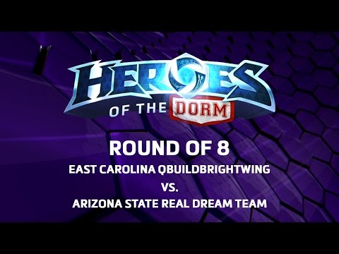 Heroes of the Dorm 2016 - Epic Eight Match 4 - East Carolina vs Arizona State