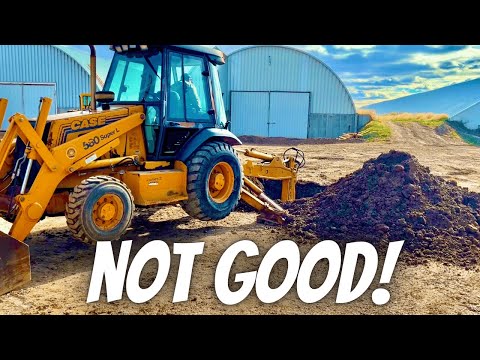 Manure Haul Mayhem: Water Line Disaster Strikes!