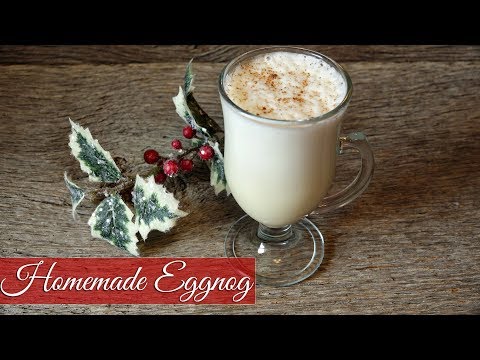 Homemade Egg Nog - From Grandma's Cookbook