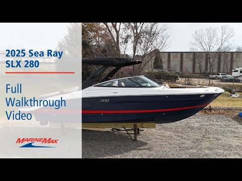 2025 Sea Ray SLX 280 | Available Now at MarineMax Lake Norman