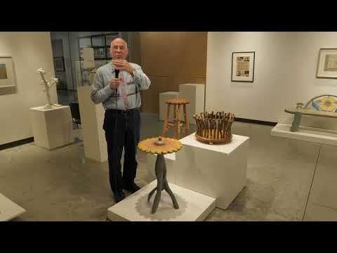 In the gallery with Tommy Simpson - ArchaeFruetus