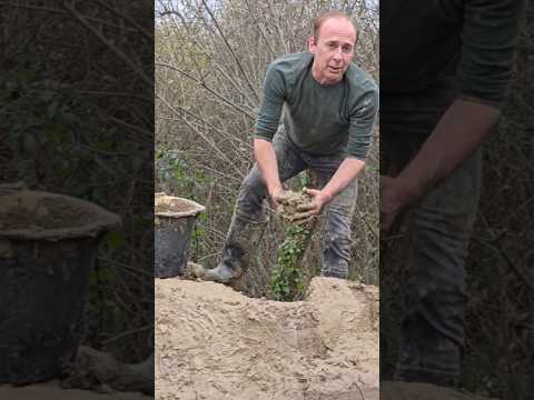 Turf & Slop (bank building) #landscaping #permaculture #fitnessmotivation #mud #exercise #adventure