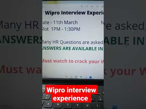 Wipro interview experience