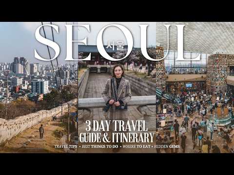 3 DAYS IN SEOUL | travel itinerary, hidden gems, best things to do & where to eat