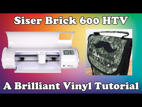 How to Apply Siser Brick 600 HTV | A Brilliant Vinyl Tutorial