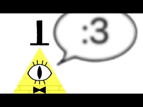 Bill Cipher being my favorite character for 5 minutes and 44 seconds ✨️ (Gravity Falls)