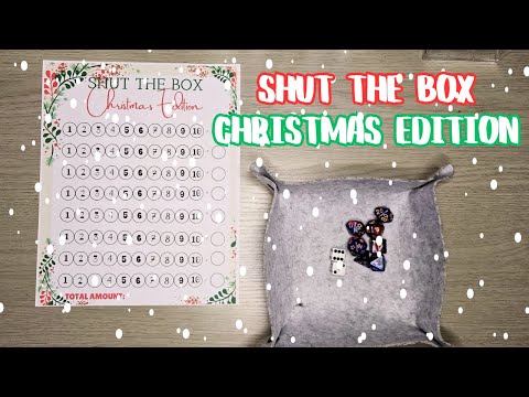 Shut The Box Savings Challenge Christmas Edition 🎄#savingschallenges #trending #christmas #games