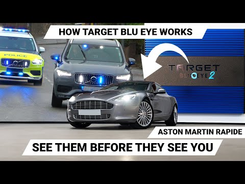 Aston Martin Rapide Equipped with Target Blu Eye 2 | Installation & Features Explained