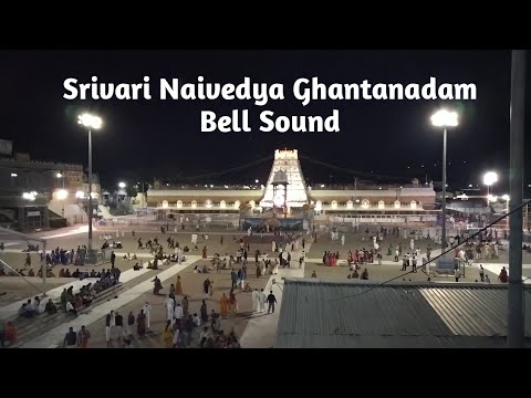 Sri Tirumala Venkateswara Swamy Temple In Side Naivedya Ghantanadam Bell Sound Video