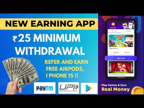 New Money Earning App 2024 | Earn money online | Paytm Earning App | CashMafia App Review Malayalam