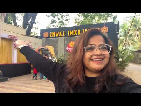 Gayatri Jadhav Spotted at Mahalaxmi Lawns Khau Galli by Sakal #khaugalli #foodie #mahalaxmilawns