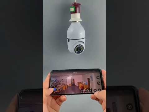 Wifi Panoram Mini Direct Holder Rotating Security Camera