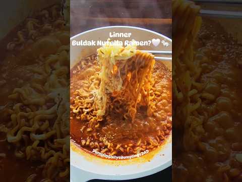 Buldak Nutella Ramen? #buldak #asmr #spicynoodles #nutella #foodasmr #cheesenoodles #asmrfood -