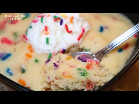 Make Vanilla Cake in Minutes! | Soft & Moist Microwave Vanilla Cake