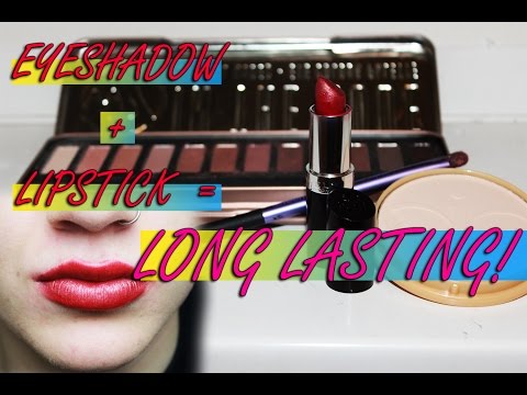 ♡Eyeshadow + Lipstick = Long Lasting! ♡