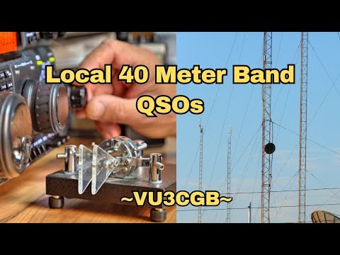 HF 40m | Local QSO | Morning@18-Oct