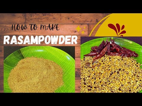 #rasam powder/#traditional method | வீடே மணக்கும் ரசபொடி #grandmother 👵method@aaradhyaskitchen282