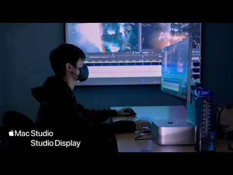 用Mac Studio & Mac Display 打造跨年最快剪輯室!