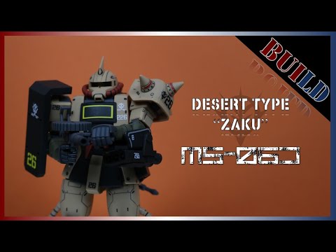 Build - HGTO Zaku Desert Type - MS-06D