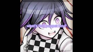 gonta and kokichi / #puppetboy #edit #danganronpa #v3 #gontagokuhara #kokichiouma