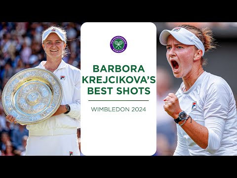 Brilliance from Barbora | Krejcikova's Best Shots from Wimbledon 2024