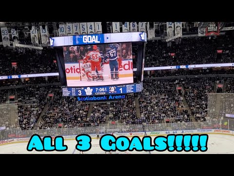 ALL 3 LEAFS GOALS!!!!! Vs Anahiem Ducks December 12 2024 (READ DESC)