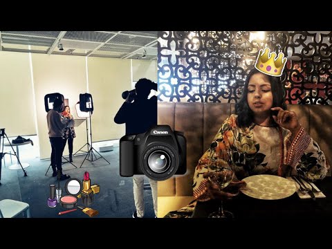 VLOG | MY FIRST PHOTOSHOOT