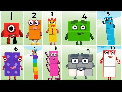 Meet the Numberblocks - Let's Learn 1 - 10 - Fun Educational Games For Kids