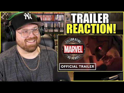 Celebrating 85 Years of Marvel Trailer - REACTION!