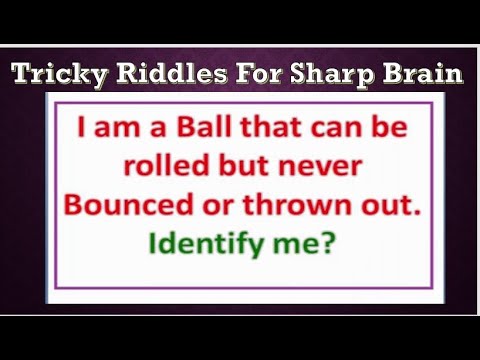 Solve These "Tricky Riddles For Sharp Brain"