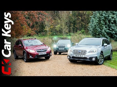 We take the Subaru XV, Subaru Outback and Subaru Forester Off-Road - Car Keys