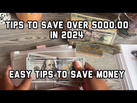 Tips to Save Money in 2024|HOW TO SAVE MONEY