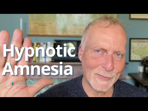 Why do hypnotherapists use therapeutic amnesia with their clients?