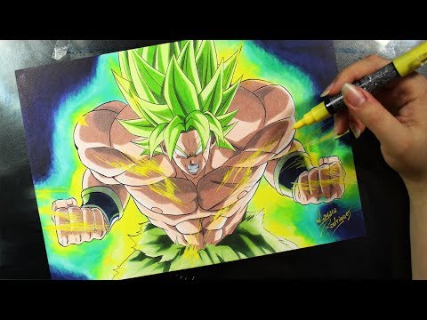 Speed Drawing - Broly [DRAGON BALL SUPER]