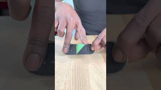 How to Ollie on a fingerboard. #shorts #tutorial #tutorials