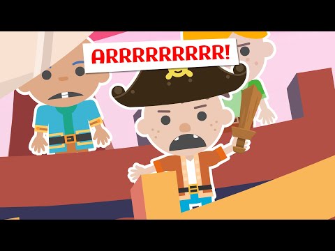 Roys Bedoys and the Great Treasure Hunt. - Pirate Cartoon for Kids