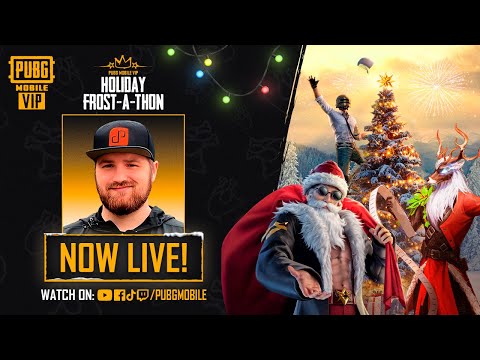 PUBG MOBILE VIP Holiday Frost-a-Thon: Metro Madness w/ @DabPlays