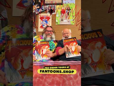 The fenix is out of its nest! Get ready to color the Tenacious D multi-verse! Preorder FANTOONS.SHOP